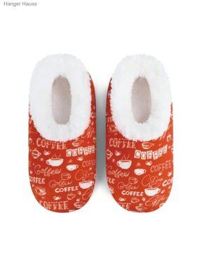 Slipper Socks for Women Soft Fleece Sherpa Lined Non-Skid Sole Machine Washable